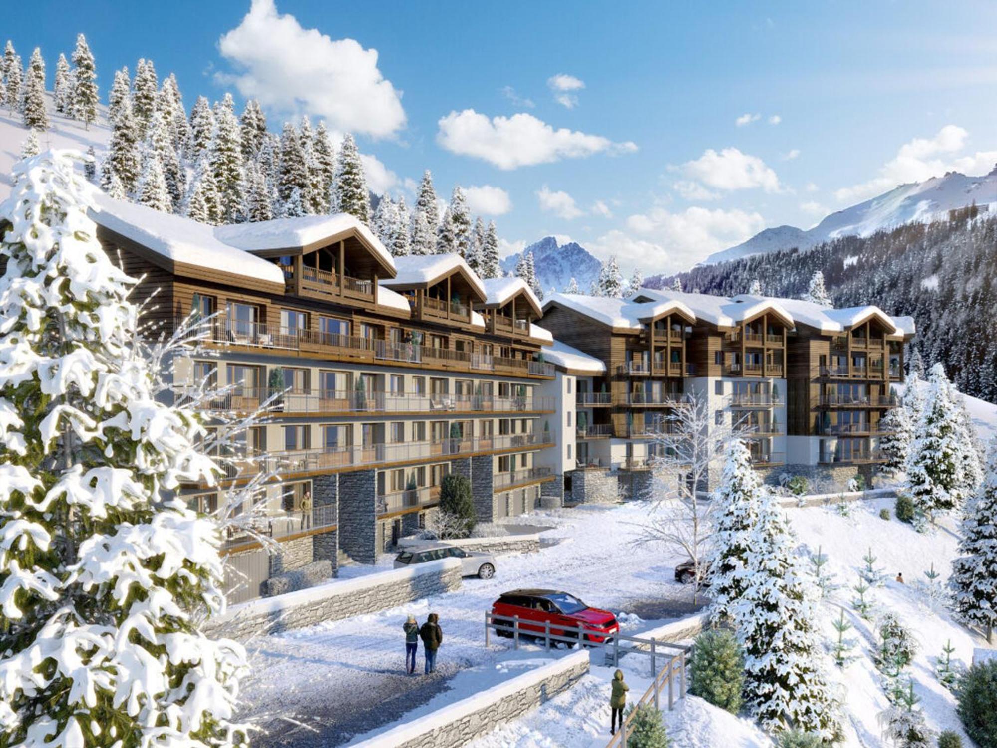 Appartement Neuf 6 Pers Avec Balcon - Courchevel - Fr-1-664-32 Exterior foto